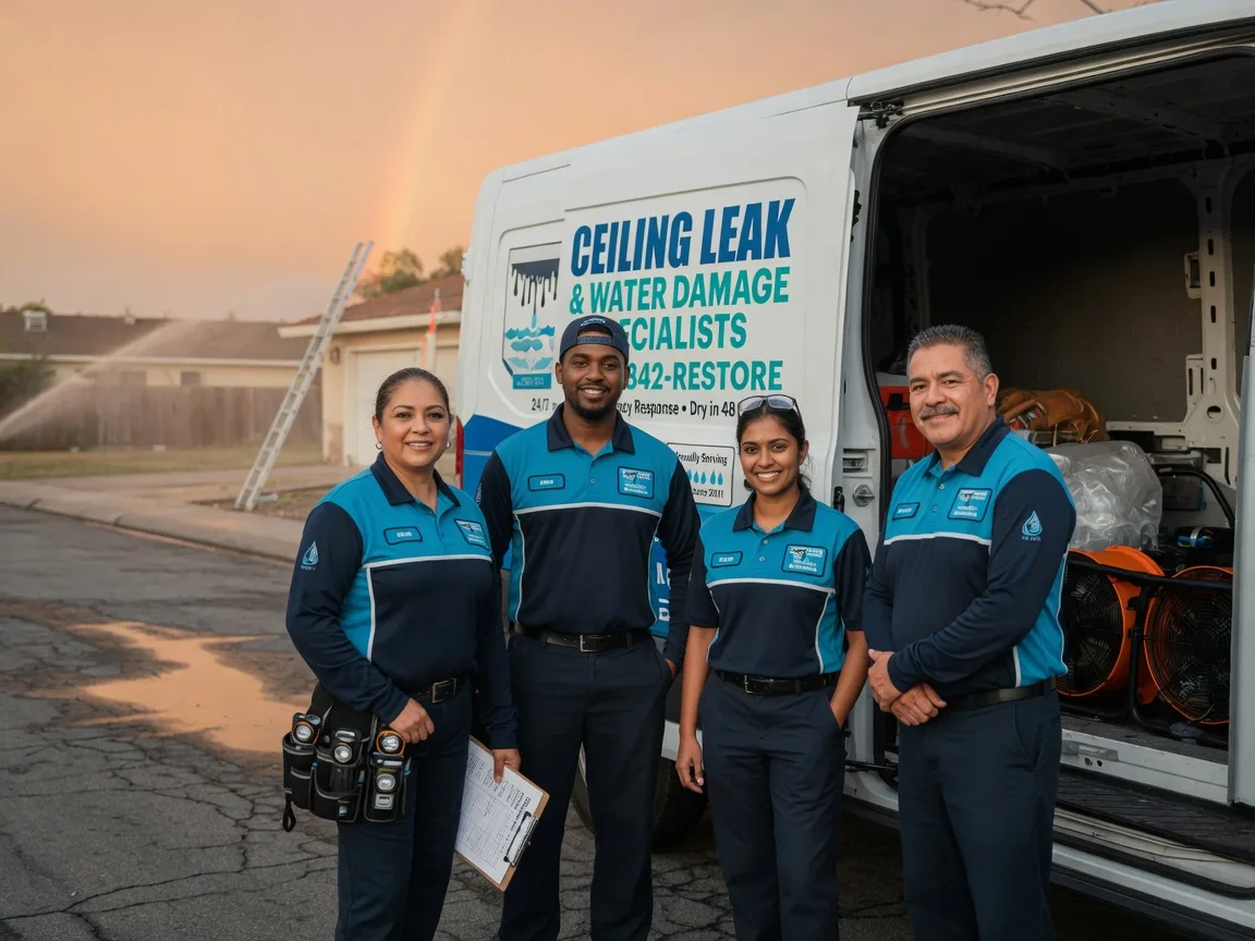 Ceiling Leak Cleanup company in Spencer, NC