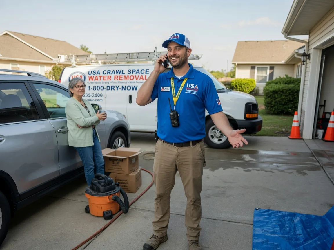 Crawl Space Water Removal Spencer, NC FAQs